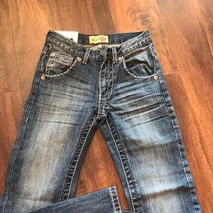 Boys wrangler 20 X vintage boot cut jeans 10 slim